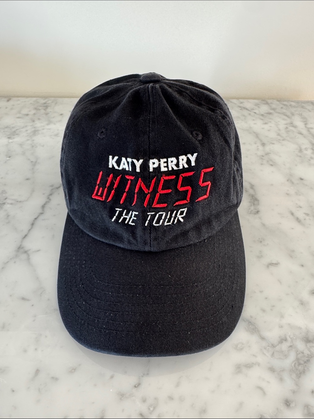 Katy Perry Witness The Tour Black Baseball Cap